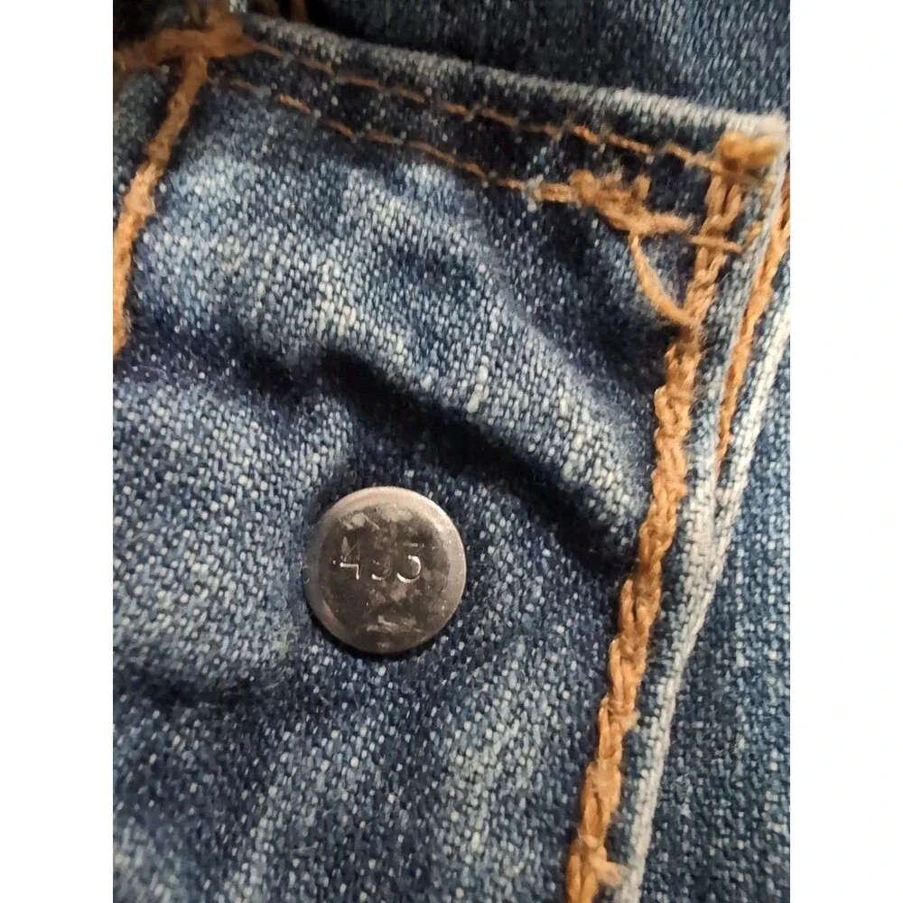 VINTAGE '03 LEVI'S 505 MEN'S BLUE JEANS Regular Straight SZ 40X30 Med Wash EUC